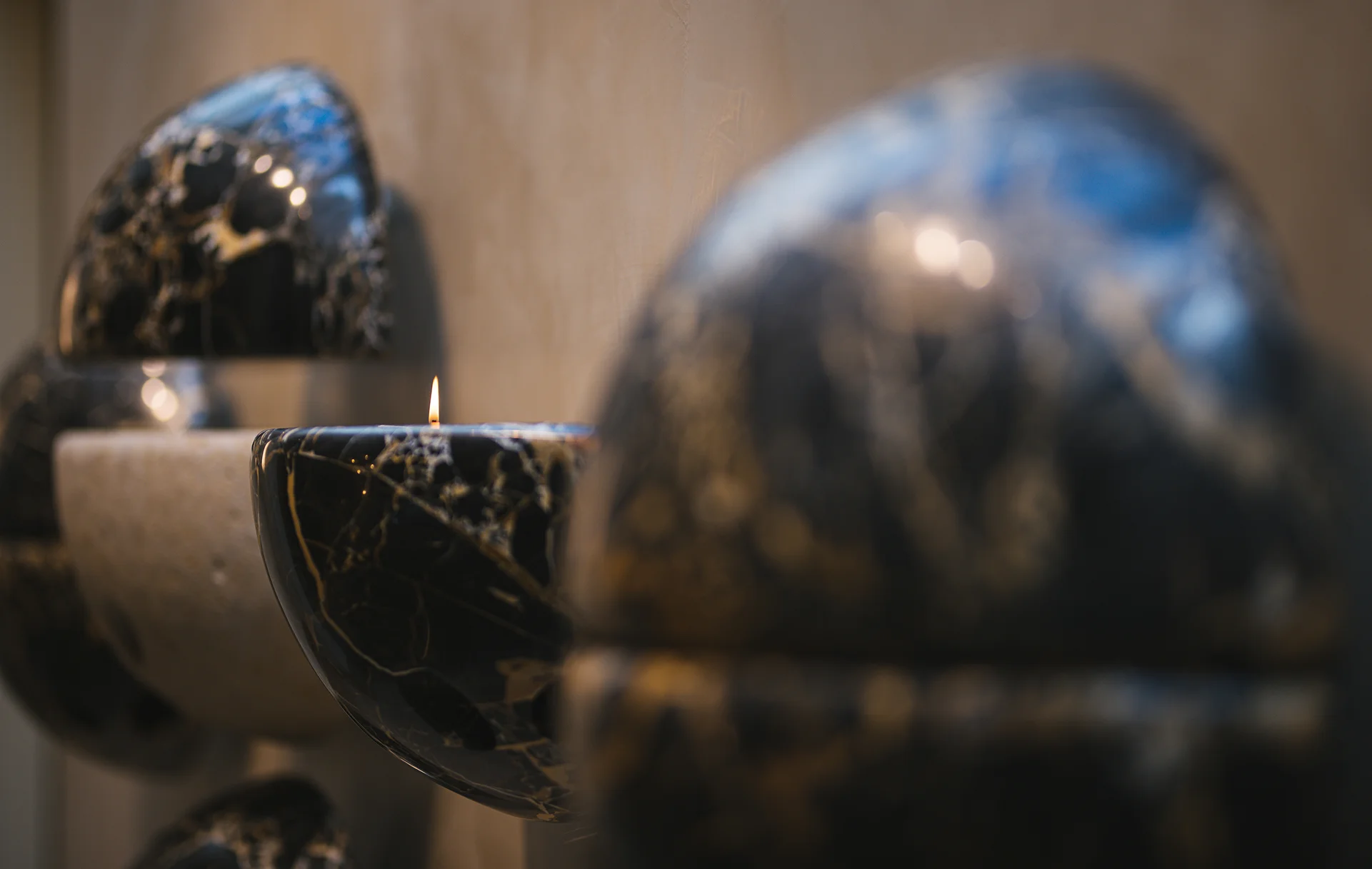 Handcrafted custom ceramic art piece by Marchanta NYC
